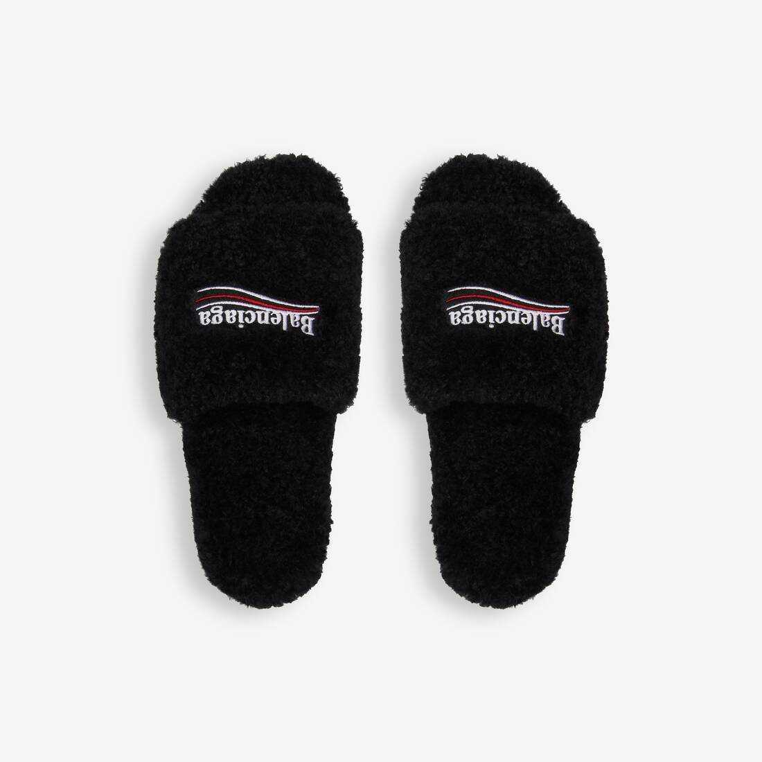 Balenciaga Furry slide